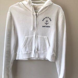 crop hoodie